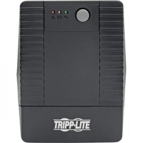 Tripp Lite By Eaton 600VA 360W Line Interactive UPS   6 NEMA 5 15R Outlets, AVR, 120V, 50/60 Hz, USB, Desktop   Battery Backup Front/500