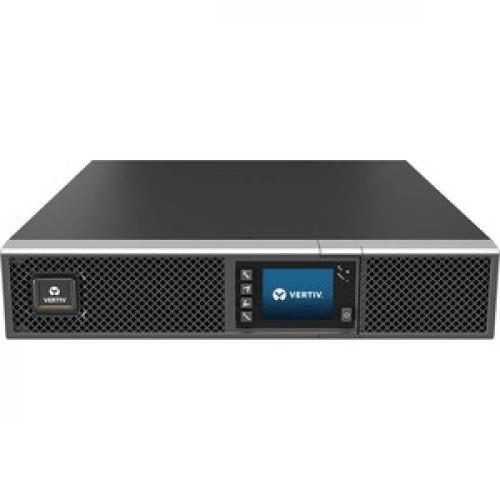 Vertiv Liebert GXT5 3000VA 120V UPS With SNMP/Webcard Front/500