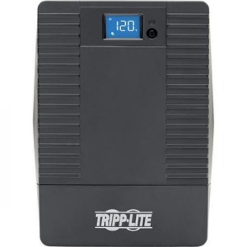 Tripp Lite By Eaton 1200VA 600W Line Interactive UPS With 8 Outlets   AVR, 120V, 50/60 Hz, LCD, USB, Tower   Battery Backup Front/500