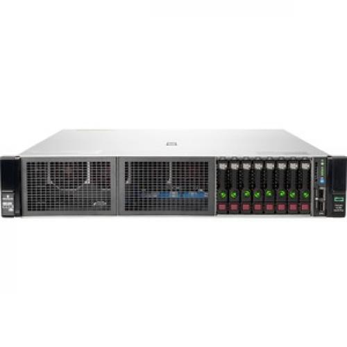 HPE ProLiant DL385 G10 Plus 2U Rack Server   1 X AMD EPYC 7302 3 GHz   32 GB RAM   12Gb/s SAS Controller Front/500