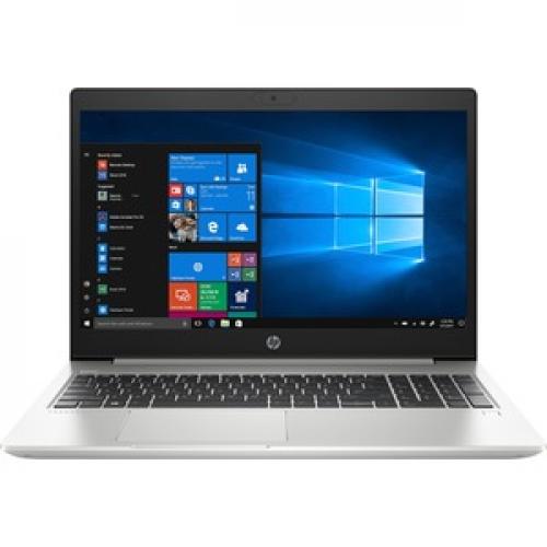 HP ProBook 450 G7 15.6" Laptop Intel Core I5 8GB RAM 256GB SSD Pike Silver   10th Gen I5 I5 10210U Quad Core   Intel UHD Graphics 620   In Plane Switching Technology   Windows 10 Pro   13.50 Hour Battery Run Time Front/500