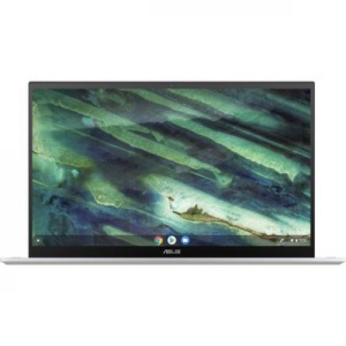 Asus Chromebook Flip C436 C436FA DS388T 14" Touchscreen Convertible Chromebook   Full HD   1920 X 1080   Intel Core I3 10th Gen I3 10110U Dual Core (2 Core) 2.10 GHz   8 GB Total RAM   128 GB SSD   Black, Transparent Silver Front/500