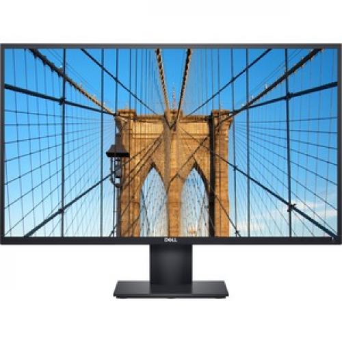 Dell E2720H 27" LCD LED Monitor   1920 X 1080 FHD Display @ 60 Hz   In Plane Switching Technology   DisplayPort HDCP 1.2   Adjustable Tilt Position   5 Ms Response Time (fast) Front/500