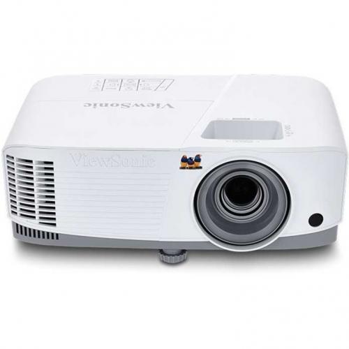 ViewSonic PG707W 4000 Lumens WXGA Networkable DLP Projector With HDMI 1.3x Optical Zoom And Low Input Lag For Home And Corporate Settings Front/500
