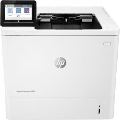 HP LaserJet Enterprise M612dn Desktop Laser Printer   Monochrome Front/500