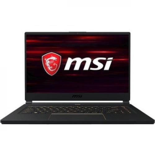 MSI GS65 Stealth GS65 Stealth 1667 15.6" Gaming Notebook   Full HD   1920 X 1080   Intel Core I7 9th Gen I7 9750H   32 GB Total RAM   512 GB SSD Front/500