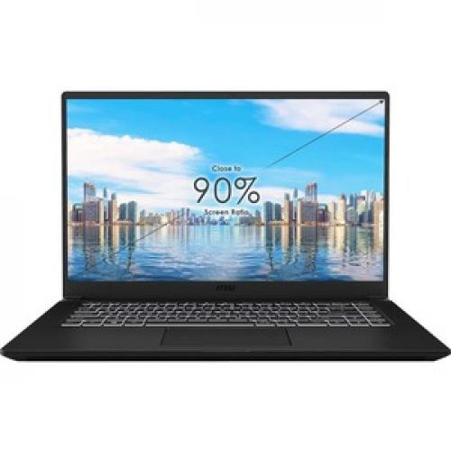 MSI Modern 15 15.6" Laptop Intel Core I5 10210U 8GB RAM 512GB SSD Onyx Black Brushed   10th Gen Core I5 10210U Quad Core   In Plane Switching (IPS) Technology   True Color Technology   Windows 10 Pro   Up To 9 Hr Battery Life Front/500