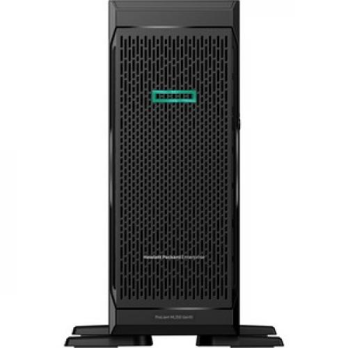 HPE ProLiant ML350 G10 4U Tower Server   1 X Intel Xeon Silver 4210R 2.40 GHz   16 GB RAM   Serial ATA/600, 12Gb/s SAS Controller Front/500
