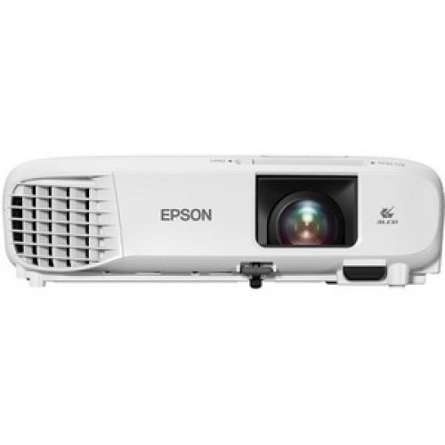 Epson PowerLite W49 LCD Projector   16:10   Ceiling Mountable Front/500