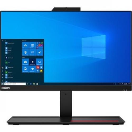 Lenovo ThinkCentre M70a 21.5" All In One Desktop Computer I5 10400 8GB RAM 256GB SSD   Intel Core I5 10400 Hexa Core   USB Keyboard & Mouse Included   DVD Writer   Intel UHD Graphics 630   Windows 10 Pro   Black Front/500