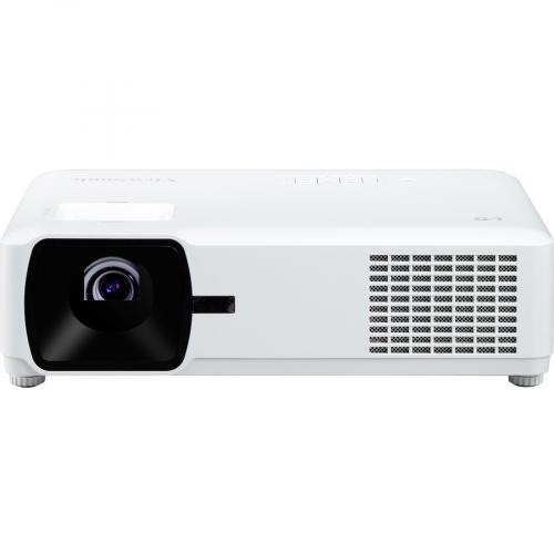 ViewSonic Bright 3500 Lumens WXGA Lamp Free LED Projector With HV Keystone And 360 Degree Flexible Installation, LAN Control, 10W Speaker, IP5X Dust Prevention For Home And Office (LS600W) Front/500