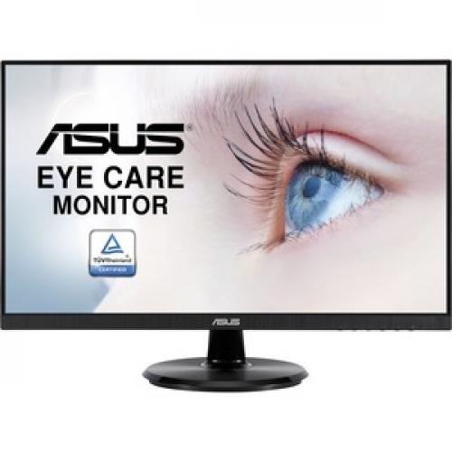 Asus VA24DQ 24" Class Full HD LCD Monitor   16:9   Black Front/500