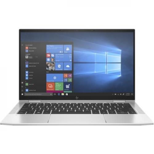 HP EliteBook X360 1030 G7 13.3" Touchscreen Convertible 2 In 1 Notebook   Intel Core I5 10th Gen I5 10210U   8 GB   256 GB SSD Front/500