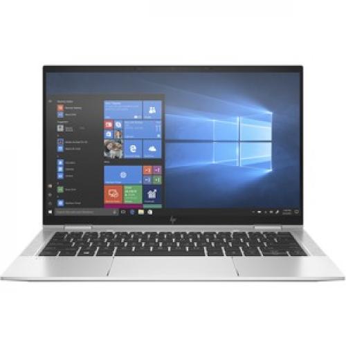 HP EliteBook X360 1030 G7 13.3" Touchscreen Convertible 2 In 1 Notebook   Full HD   Intel Core I5 10th Gen I5 10210U   8 GB   128 GB SSD Front/500