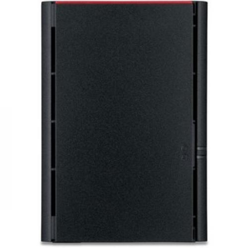 BUFFALO LinkStation SoHo 220 Home Office NAS Storage 12TB Personal Cloud Hard Drives Included Front/500
