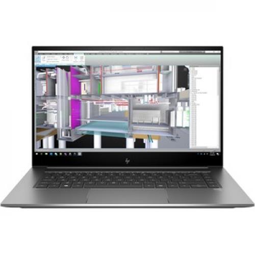 HP ZBook Studio G7 15.6" Mobile Workstation   Full HD   Intel Core I7 10th Gen I7 10750H   16 GB   512 GB SSD Front/500