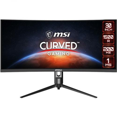 MSI Optix MAG301CR2 30" Class WFHD Curved Screen Gaming LCD Monitor   21:9 Front/500