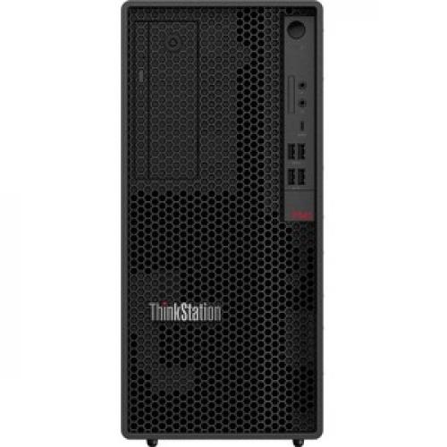 Lenovo ThinkStation P340 30DH00K7US Workstation   1 X Intel Xeon W 1250P   16 GB   512 GB SSD   Tower   Raven Black Front/500