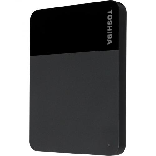Toshiba Canvio Ready HDTP310XK3AA 1 TB Portable Hard Drive   External   Black Front/500