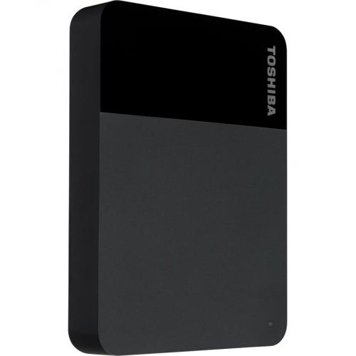 Toshiba Canvio Ready HDTP340XK3CA 4 TB Portable Hard Drive   External   Black Front/500