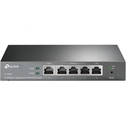 TP Link SafeStream Gigabit Multi WAN VPN Router Front/500
