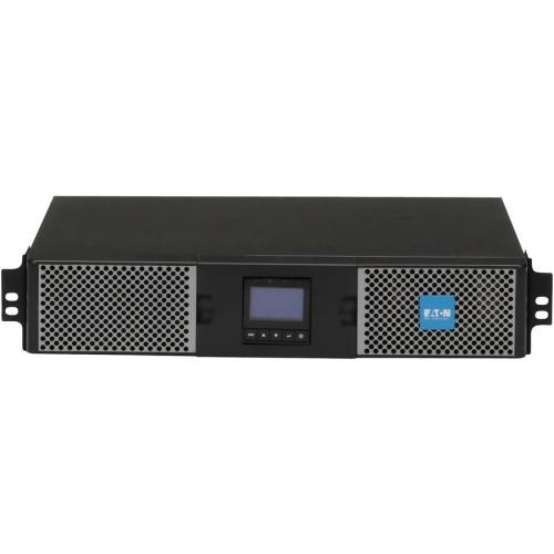 Eaton 9PX 1500VA 1350W 120V Online Double Conversion UPS   5 15P, 8x 5 15R Outlets, Lithium Ion Battery, Cybersecure Network Card, 2U Rack/Tower   Battery Backup Front/500
