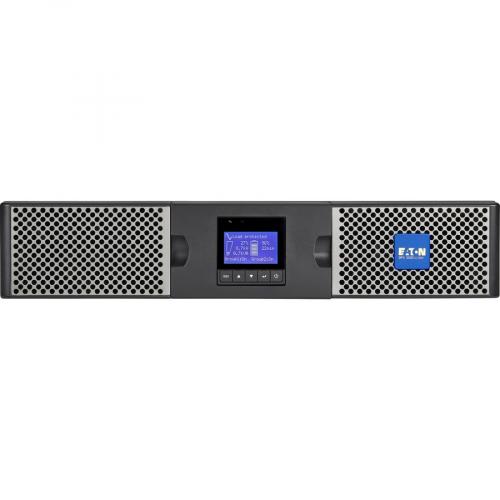 Eaton 9PX 3000VA 2700W 120V Online Double Conversion UPS   L5 30P, 6x 5 20R, 1 L5 30R, Lithium Ion Battery, Cybersecure Network Card, 2U Rack/Tower   Battery Backup Front/500
