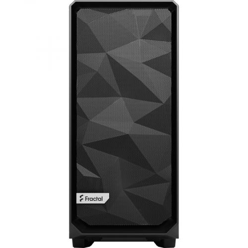 Fractal Design Meshify 2 Compact Black Solid Front/500