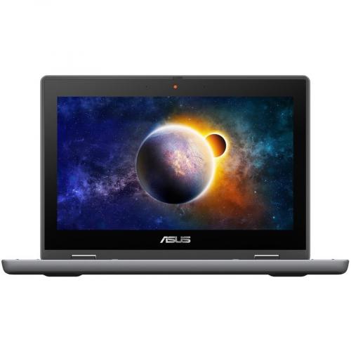 Asus BR1100F BR1100FKA 502YT LTE 11.6" Touchscreen Rugged Convertible 2 In 1 Notebook   HD   1366 X 768   Intel Celeron N4500 Dual Core (2 Core) 1.10 GHz   4 GB Total RAM   64 GB Flash Memory   Star Gray Front/500