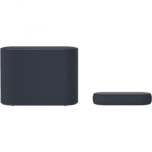 LG Eclair QP5 3.1.2 Bluetooth Sound Bar Speaker   320 W RMS   Black Front/500