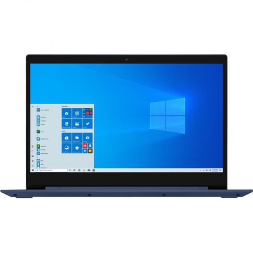 Lenovo IdeaPad 3 17.3" Laptop Intel Core I7 1065G7 8GB RAM 256GB SSD Abyss Blue   10th Gen I7 1065G7 Quad Core   In Plane Switching (IPS) Technology   Windows 10 Home   7.4 Hr Battery Life Front/500