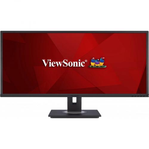 Viewsonic VG3456 34" WQHD LED LCD Monitor   21:9   Black Front/500