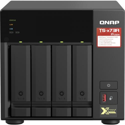 QNAP TS 473A 8G SAN/NAS Storage System Front/500