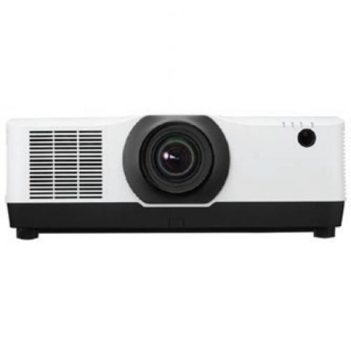 Sharp NEC Display NP PA804UL W 41 3D Ready LCD Projector   16:10   Wall Mountable   White Front/500