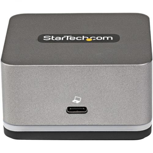 StarTech.com USB C Mini Dock For IPad Pro, Tablets & Smartphones, USB C Docking Station, 4K HDMI, 27W Power Delivery, 3 Port USB Hub, GbE Front/500