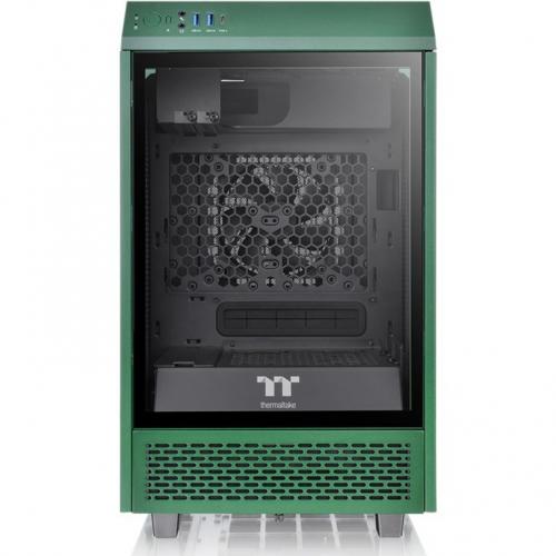 Thermaltake The Tower 100 Racing Green Mini Chassis Front/500
