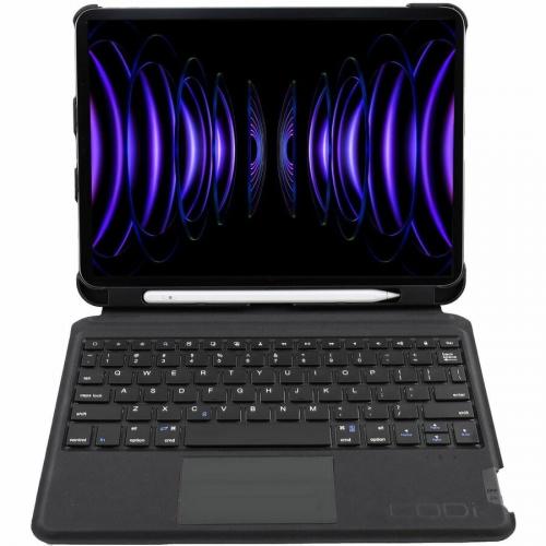 CODi Keyboard/Cover Case (Folio) For 12.9" Apple IPad Pro (6th And 5th Generation) Tablet Front/500