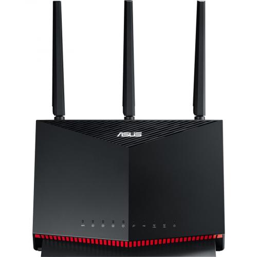 Asus RT AX86S Wi Fi 6 IEEE 802.11ax Ethernet Wireless Router Front/500