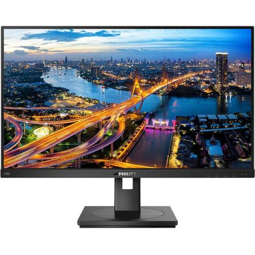 Philips 278B1 27" Class 4K UHD LCD Monitor   16:9   Textured Black Front/500