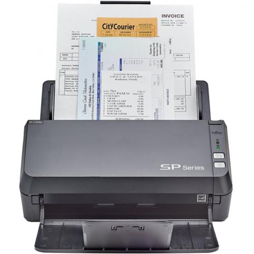 Fujitsu ImageScanner SP 1130Ne Large Format ADF Scanner   600 Dpi Optical Front/500