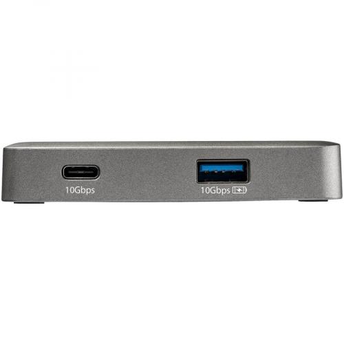 StarTech.com USB C Multiport Adapter, 4K 60Hz HDMI 2.0, 100W PD Pass Through, USB Hub, USB Type C Mini Docking Station, 10" (25cm) Cable Front/500