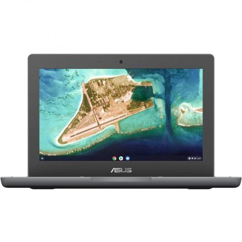 Asus Chromebook Flip CR1 CR1100FKA YZ182T 11.6" Touchscreen Rugged Convertible 2 In 1 Chromebook   HD   1366 X 768   Intel Celeron N5100 Quad Core (4 Core) 1.10 GHz   8 GB Total RAM   32 GB Flash Memory   Dark Gray Front/500