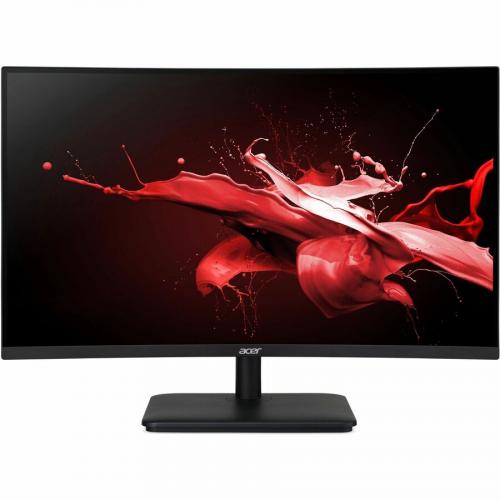 Acer Nitro ED240Q 24" Class Full HD Curved Screen LED Monitor   16:9   Black Front/500
