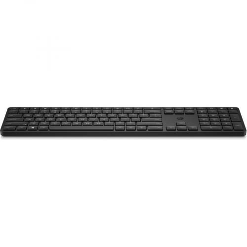 HP 455 Programmable Wireless Keyboard   Wireless Connectivity   Radio Frequency   2.40 MHz   QWERTY Key Layout   Up To 20 Months Battery Life Front/500