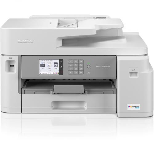 Brother INKvestment Tank MFC J5855DW Wireless Inkjet Multifunction Printer   Color Front/500