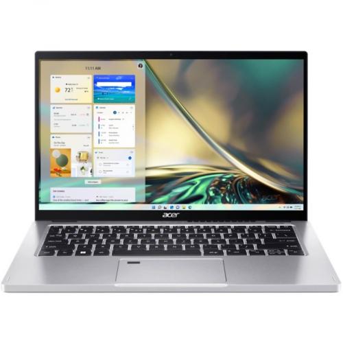 Acer Spin 3 SP314 55N SP314 55N 510G 14" Touchscreen Convertible 2 In 1 Notebook   Full HD   1920 X 1080   Intel Core I5 12th Gen I5 1235U Deca Core (10 Core) 1.30 GHz   8 GB Total RAM   512 GB SSD   Pure Silver Front/500