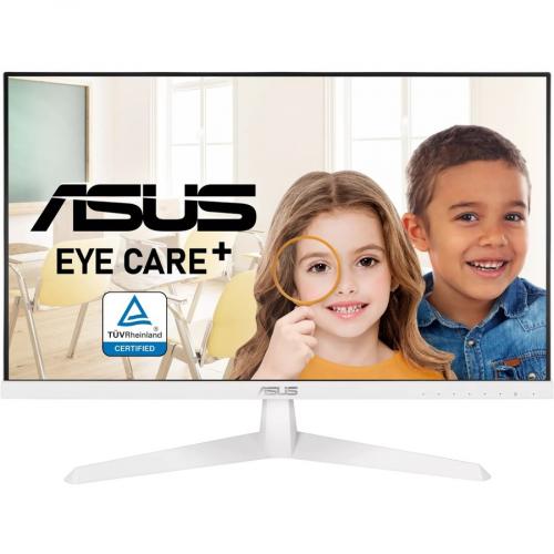 Asus VY249HE W 24" Class Full HD LCD Monitor   16:9   White Front/500