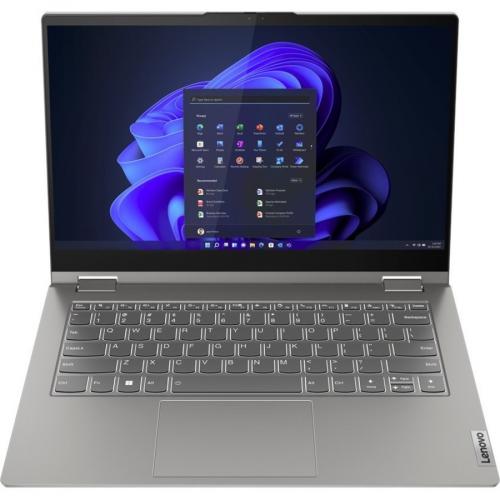 Lenovo ThinkBook 14s Yoga G2 IAP 14" Touchscreen 2 In 1 Notebook 1920 X 1080 FHD 16GB RAM 256GB SSD Mineral Grey Front/500