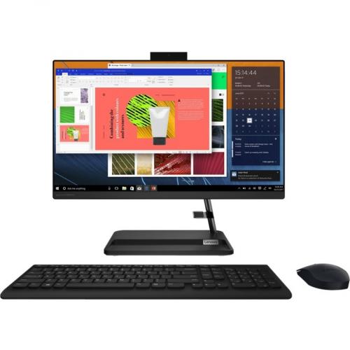 Lenovo IdeaCentre 3 22ITL6 F0G5006JUS All In One Computer   Intel Core I3 11th Gen I3 1115G4 Dual Core (2 Core) 3 GHz   8 GB RAM DDR4 SDRAM   256 GB M.2 PCI Express SSD   21.5" Full HD 1920 X 1080 Touchscreen Display   Desktop   Black Front/500
