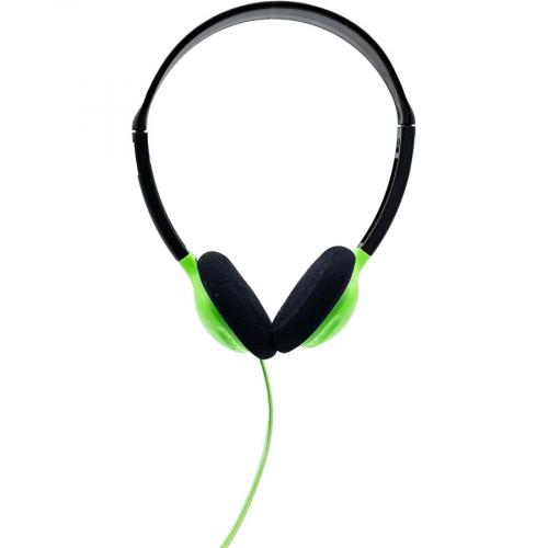 Hamilton Buhl Personal On Ear Stereo Headphone, GREEN Front/500